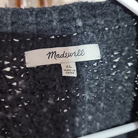 Madewell Woolblend Thick Cardigan Sweater Jacket. Size XL - Picture 4 of 6